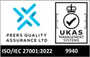 ISO/IEC 27001:2022 Certified - UKAS Accredited